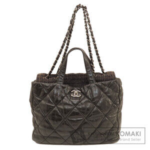 Chanel Portobello Tote Bag Calfskin Tweed